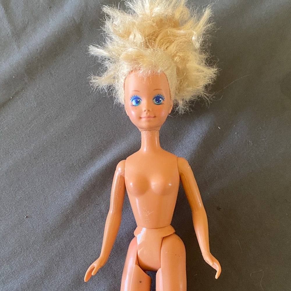 Barbie Blonde Hair Fashion Doll with Blue Eyes